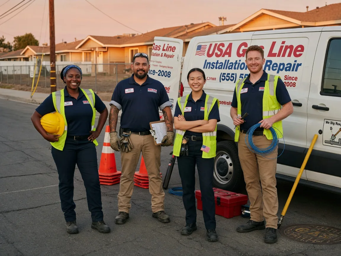 Gas Line Installation company in Majestic, KY